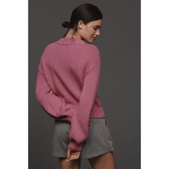 NWT Size S - Anthropologie  The Pippa Mock-Neck Sweater (NWT US$ 118) - Picture 8 of 14